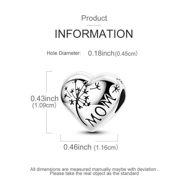 Charm S Copper Original Lucky Gift Charms Beads Fit Pendant Charm Bracelet Dangle For Women Diy Fine Jewelry Making