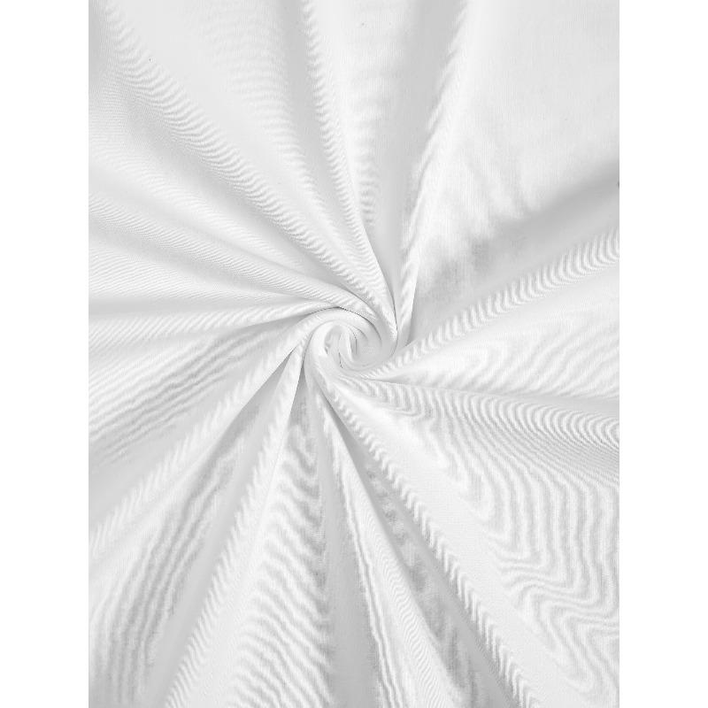 European Size Men's White Pure - Polyester T - shirt: Wallen Nashville Guitar and Wings Motif