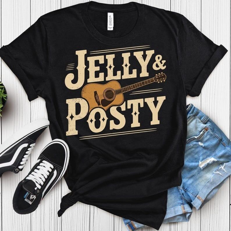 Jelly Roll Posty Shirt Jelly Roll Concert shirt Post Merch Posty Shirt Unisex T-Shirt XXL