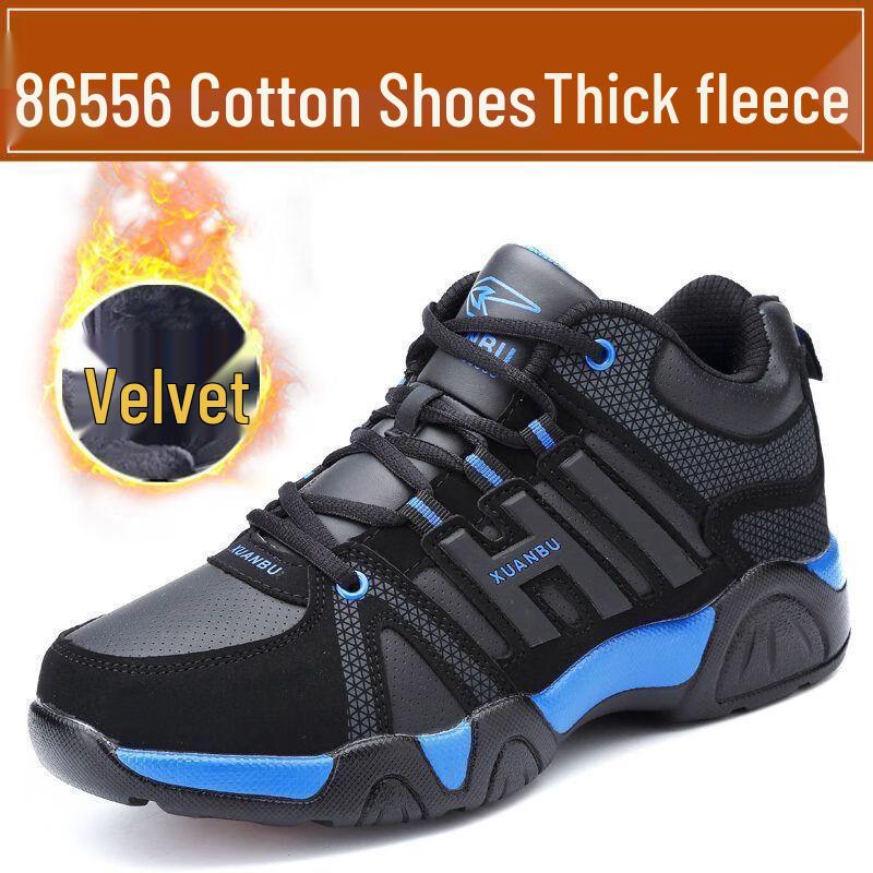 ANZUEN Herren Thermische Anti-Rutsch Schneestiefel