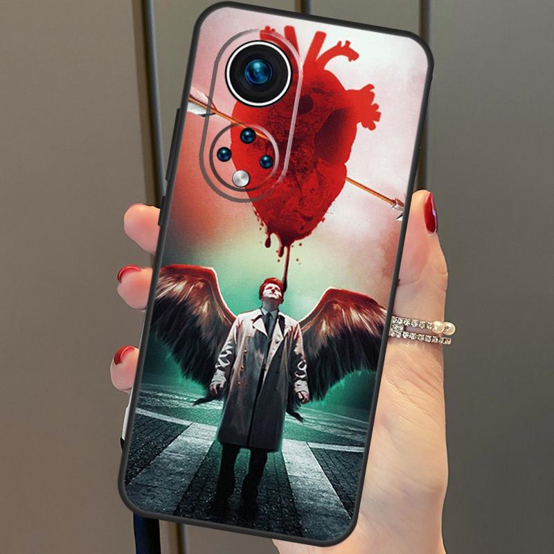 Angel Castiel Supernatural Case For Honor X8b X9b 90 70 50 Magic 5 Pro Magic 6 Lite X6 X7 X8 X9 X6a X7a X8a X9a Cover