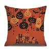 Halloween Linen Pillow Cover Printed Pillow Supply Cushion Cover