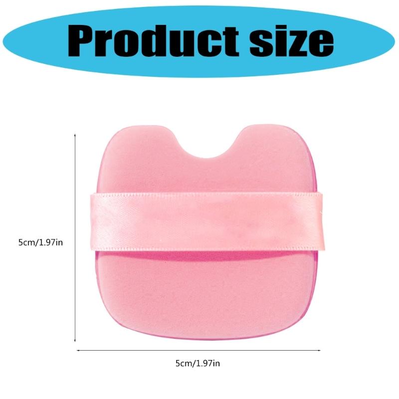 Makeup Sponge Puff for Liquid Makeup Concealer and Loose Powder Concave Setting Powder Puff Cosmetic  Sponge