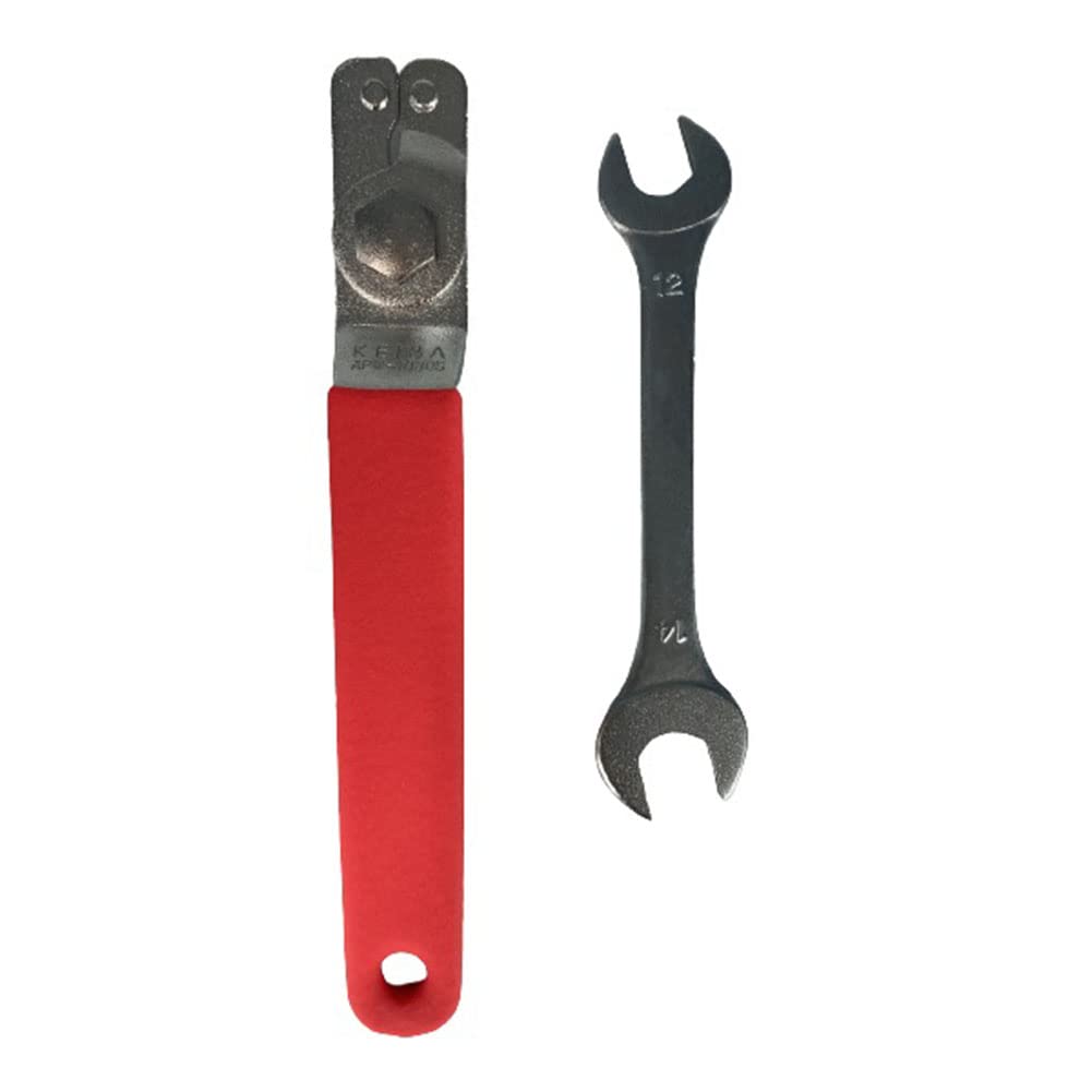 

Maruto Hasegawa Kakusho KEIBA Adjustable Pinch Wrench 12x14mm Red (with Spanner) APW-1030S красный