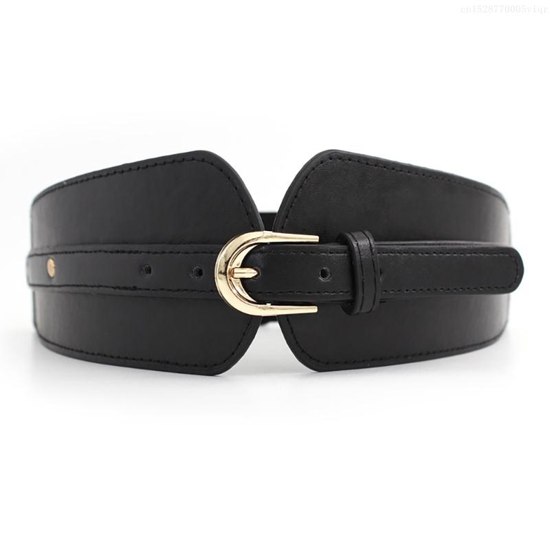 Elegant Wide Belt Fashion Stretchable Waistband Evening Wear Waist Belt for Parties and Casual Looks F0S4