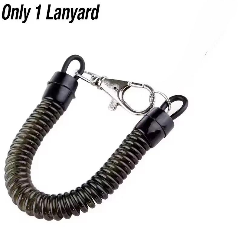 Telescopic Spring Lanyard Gasket Phone Safety Tether with Card Universal Anti-Lost Phone Charm String Smartphone Straps Keychain