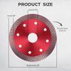 Diamond Saw Blades, Super Thin Tile Cutting Disc for Angle Grinder, Diamond Blade for Porcelain, Ceramic, Granite, Marble – Glass Cutting Disc,