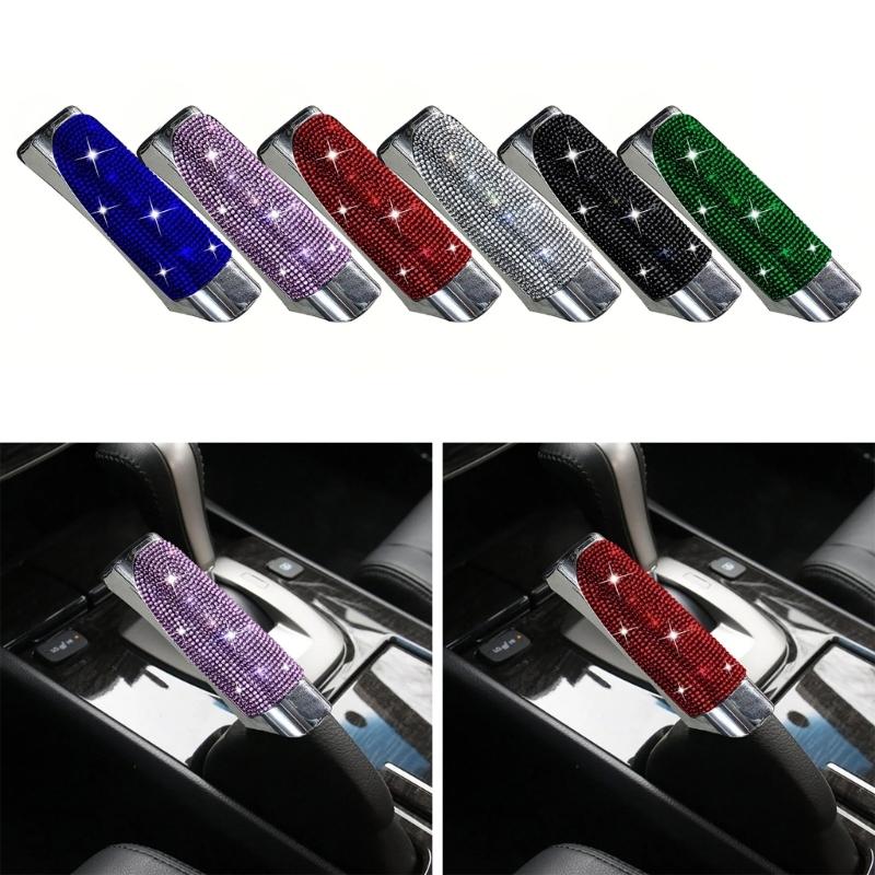 Glitzernder Handbremsgriffbezug Ersetzen Universal Griff Schalthebel Racing Parken Schick Griffbezug Exklusiv