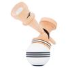 KENDAMA USA Kaizen Kendama Jet Shape Triple Split Improved Kendama Triple Split JET Shape (White/Black)