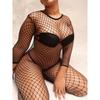 Sexy Fishnet Bodystockings Women Erotic Lingerie Fishnet Bodysuit Outfits Lace Underwear Erotic Mesh Stockings Porn Set Costumes