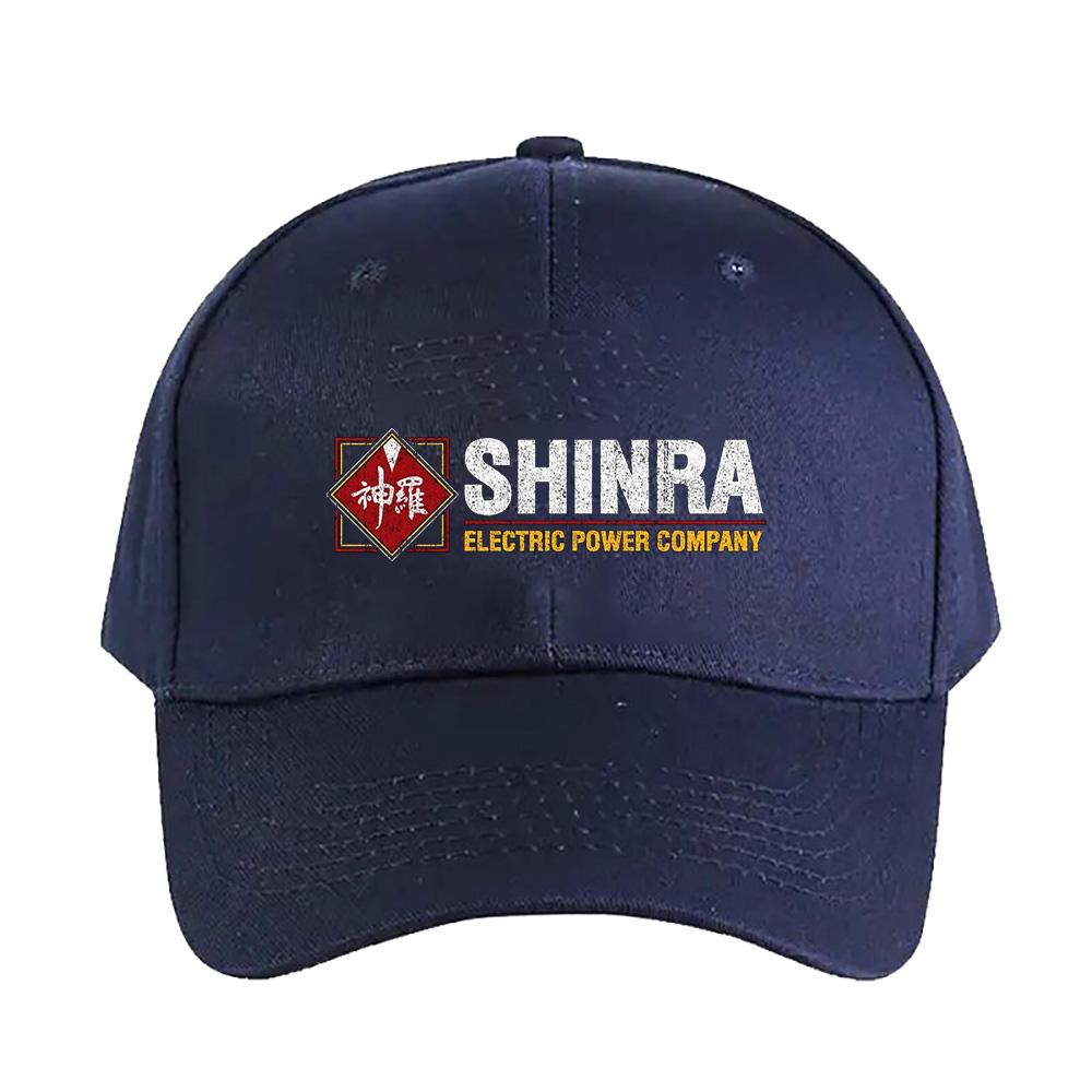 Shinra Electric Power Company Caps Summer Adult Baseball Cap Adjustable with Curved Brim Duckbill Hat Protection Sun Hats