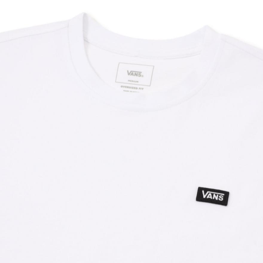 Vans Comfortable Round Neck Small Logo Short Sleeve T-Shirt Unisex T-Shirts White VN000NW0WHT