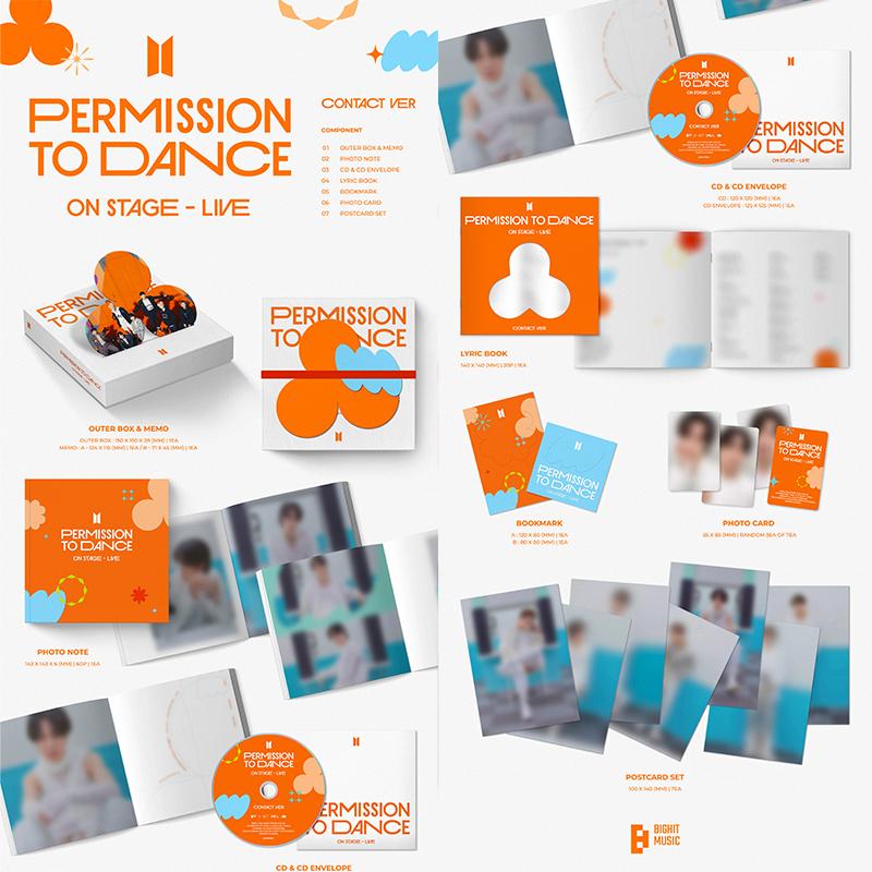 [Précommande] BTS PERMISSION TO DANCE ON STAGE - CD LIVE (+Avantage en ligne)