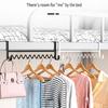Wave Shape Dorm Hanging Rack Carbon Steel Over Bed Rail Hanger Bunk Bed Hanging Hook  Dorm Storage