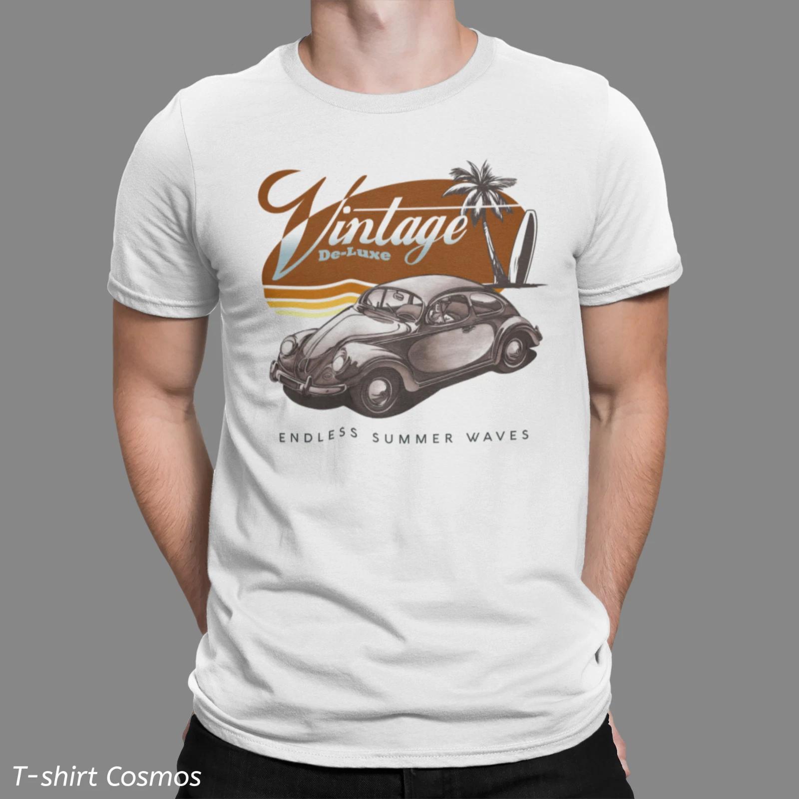 Retro Vintage Deluxe Car T-Shirt, classic car, Dads gift, old school M
