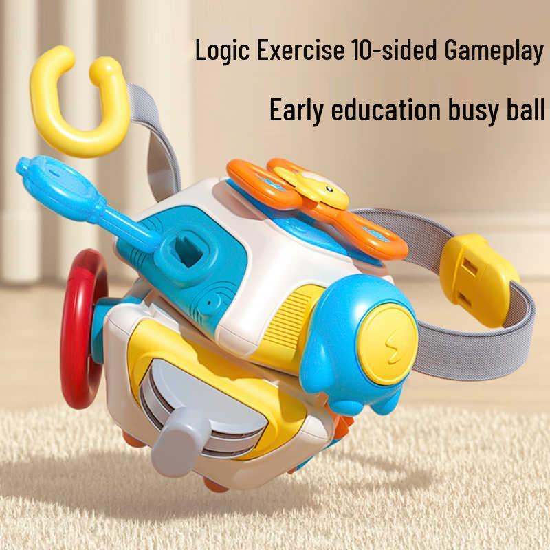 

Baby Sensory Hexahedron: Educational Spin & Grasp Toy
