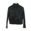 DKNY JEANS Pig Leather Leather Jacket 4 Black Women Used