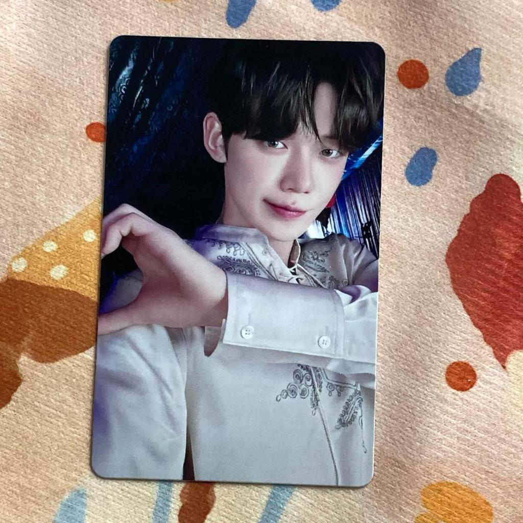 [USED] 2024 Yeonjun TXT membership MOA FC questionnaire trading card