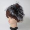 Winter Hand Knitted Real Rex Rabbit Fur Hat Women Warm Quality Rex Rabbit Fur Hats With Fox Fur Lady Natural Soft Real Fur Caps