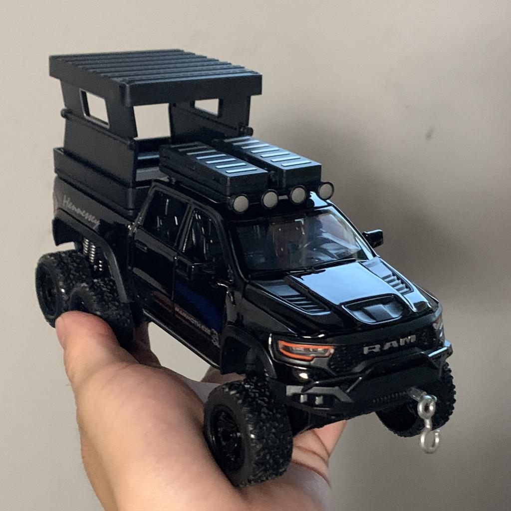 1:32 Dodge Tyrannosaurus RAM TRX Off Road SUV Pickup Truck Alloy Metal Diecast Model Car Home Trendy Ornaments Decorations Gifts