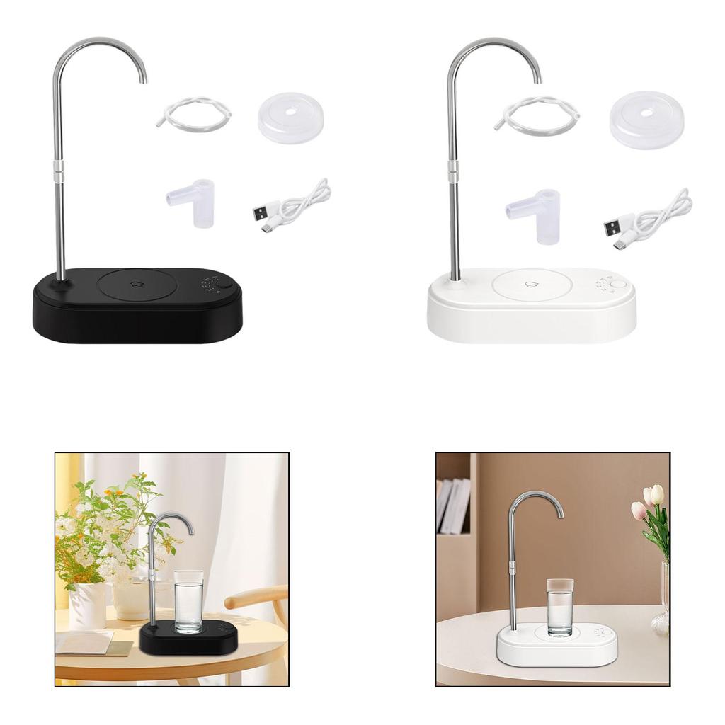Desktop Water Bottle Dispenser Small Multipurpose Easy To Use Electric Water Jug Pump for Office Home Kitchen Camping Countertop