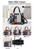 Taizhou Women's Color Block Plaid Handbag - Korean Style Single Shoulder & Crossbody Bag