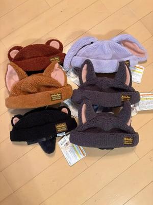 Tokyo Disney Resort Peter Pan Fantasy Springs Fluffy Hat Set 5 Cap Lost Kids