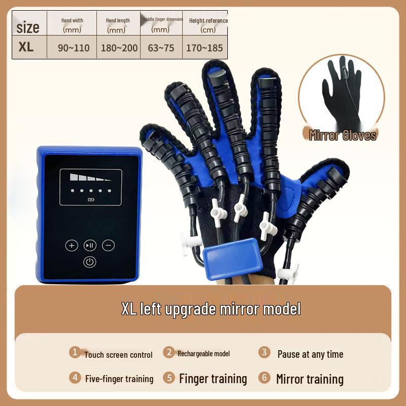 Portable Wireless Rehabilitation Gloves and Hand Massager for Stroke Recovery