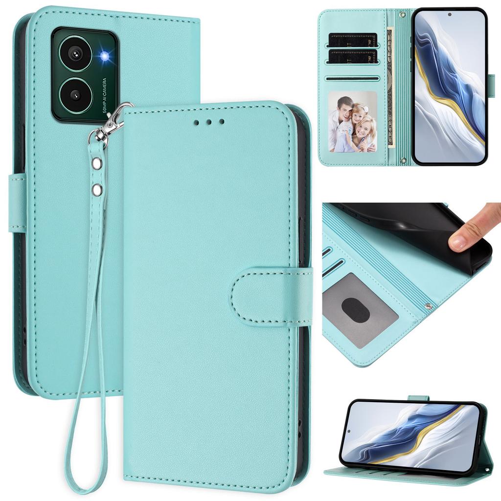 Leather Case For Samsung Galaxy S10 S9 S8 Plus S7 S6 Edge S10E Stand Protect Back Cover Flip Wallet Case With Strap Case