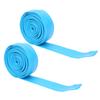 2er Set 2,5 m Yoga Elastikbänder Übung Sport Dehnband Widerstandsband ExpanderBlau