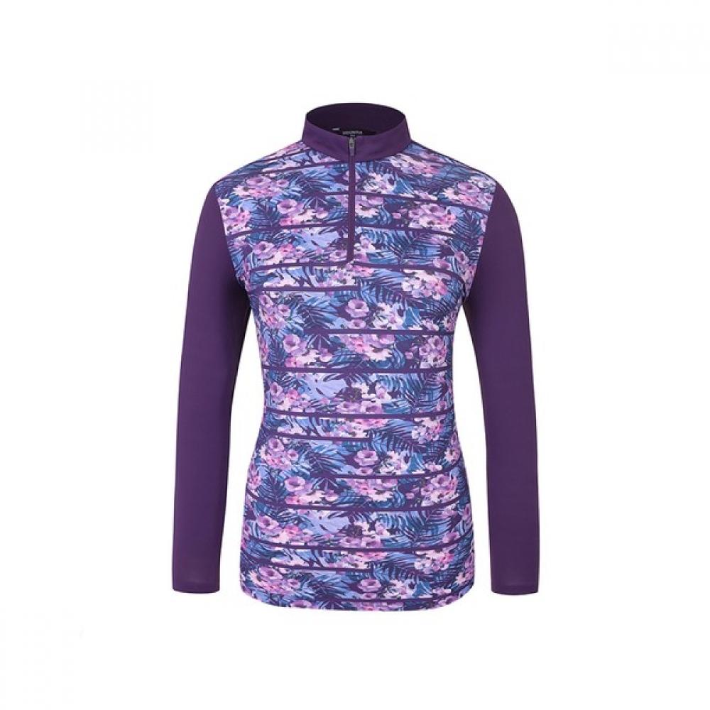 

[MounTia] MounTia Spring SuMMer SeaSon WoMen S Cool Line M T ShirT 4 1MqTSM1512 GRAPE/090