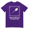 This Is A Very Old Picture Of Me Gag Adult Funny Tshirt