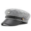 Pirate Hat Beauty Trendy Versatile Beret Spring Thin Anchor Octagonal Hat Female British