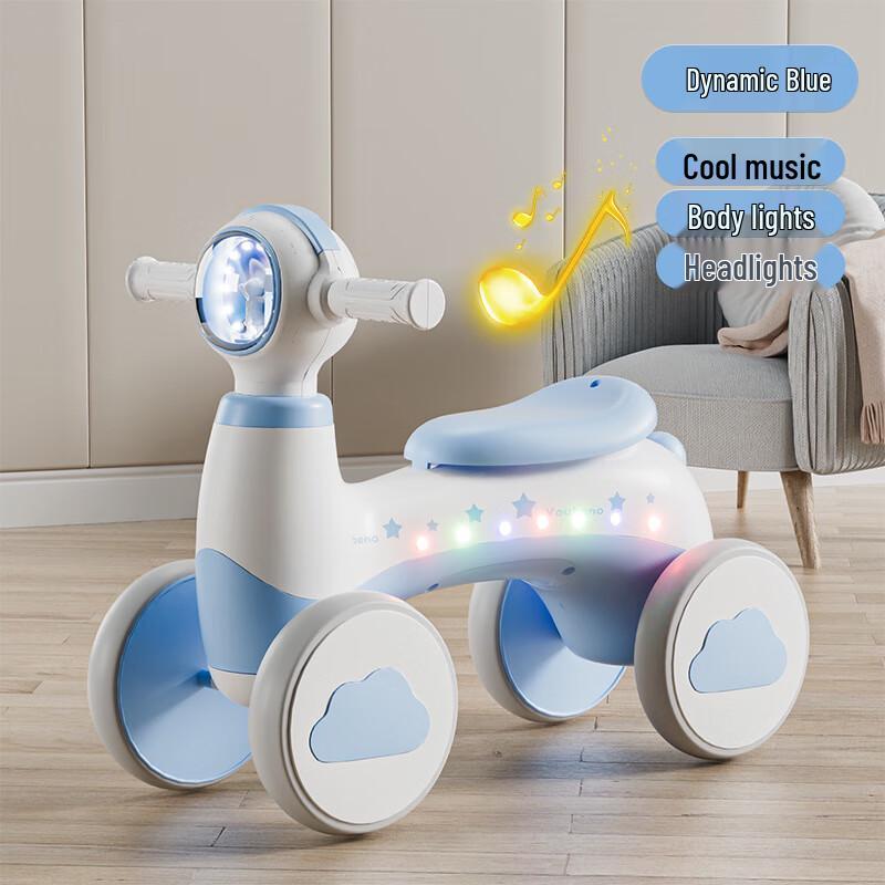 Детский 4-колесный балансировочный ходунок