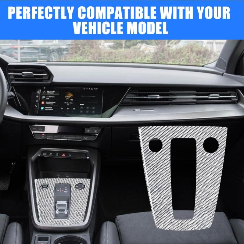 Premium Soft Carbon Fiber Shifting Panel Sticker Enhanced Driving E For Vehicle Interiors Left Right Hand Drive Vehicles