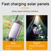 Tent Lamp Portable LED Camping Light Super Bright Flicker Free Waterproof Rechargeable Emergency Light Bulb Solar Lantern