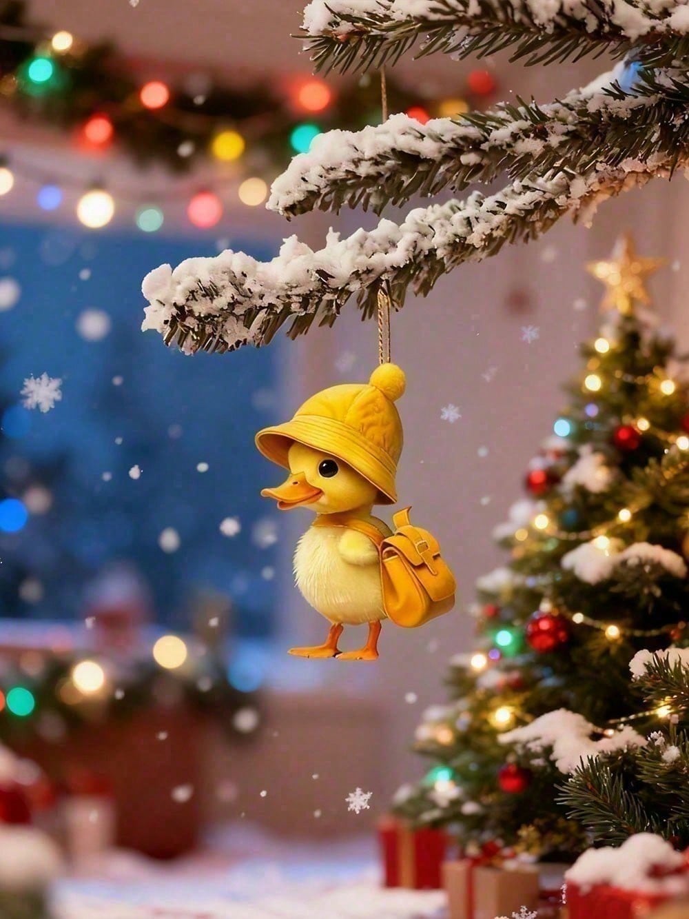 

1 Yellow Duckling Decor – Cute, Delicate Wing, for Car Mirror, Backpack & Nursery, Ideal for Bath, Collection & Daily Ornament United States