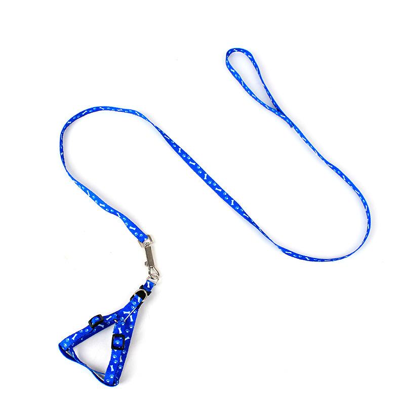 

Pet supplies E****mical pet leash, polyester printed puppy leash 1.0cm 1.0*110CM