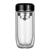 Mingxia 400ml Double-layer Borosilicate Glass Tea Cup with Infuser