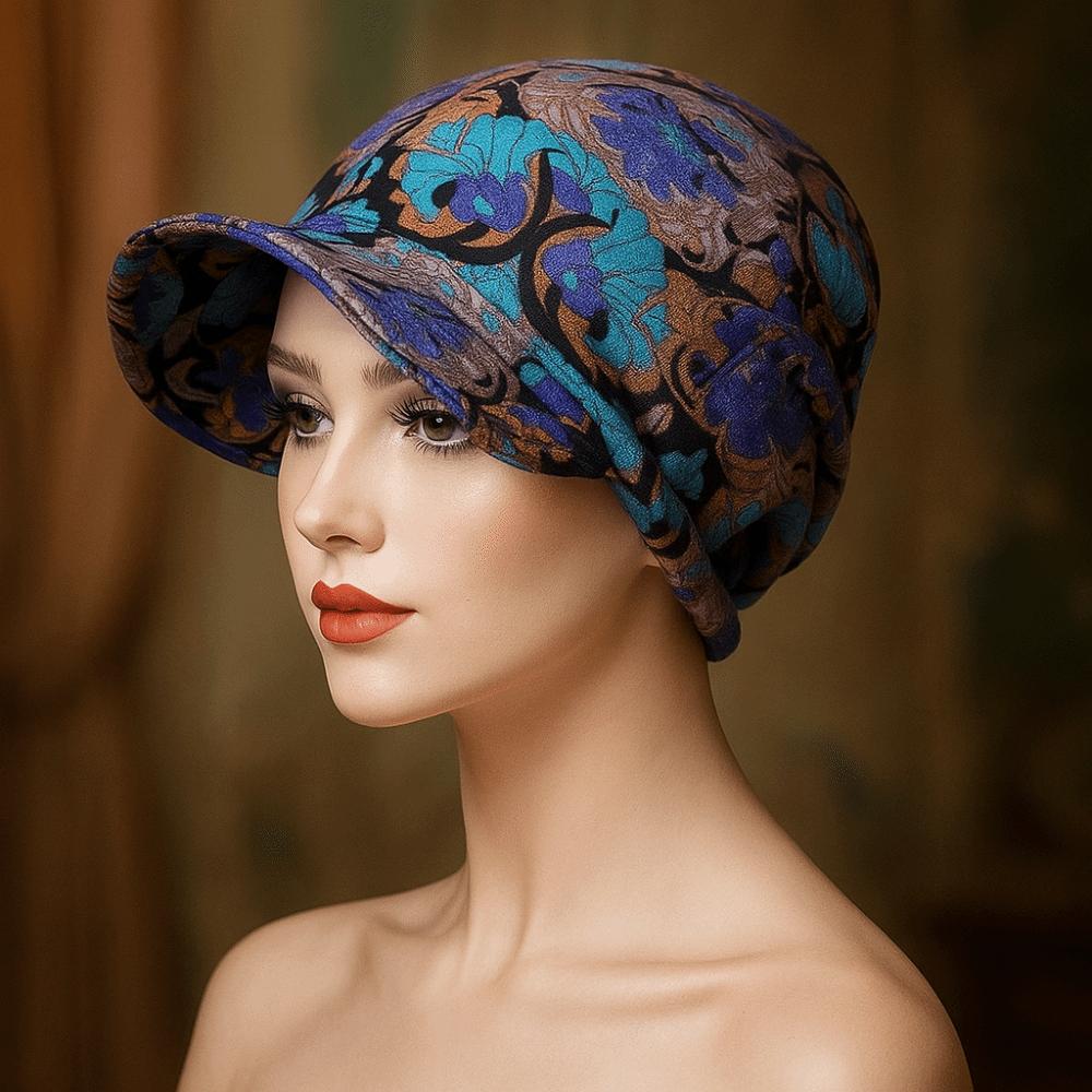 Print Design Chemo Caps Breathable Warm Bonnet Caps Fashion Chemo Head Scarf  Winter Season