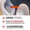 Leather casual single shoes women's spring 2026 breathable sports little white shoes women's flat bottom transparent net running women's shoes tide
