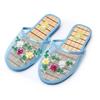 Sommar Ihålig Blomma Kreativ Mesh Dam Flipflops Casual Paljett Flats Plus Storlek