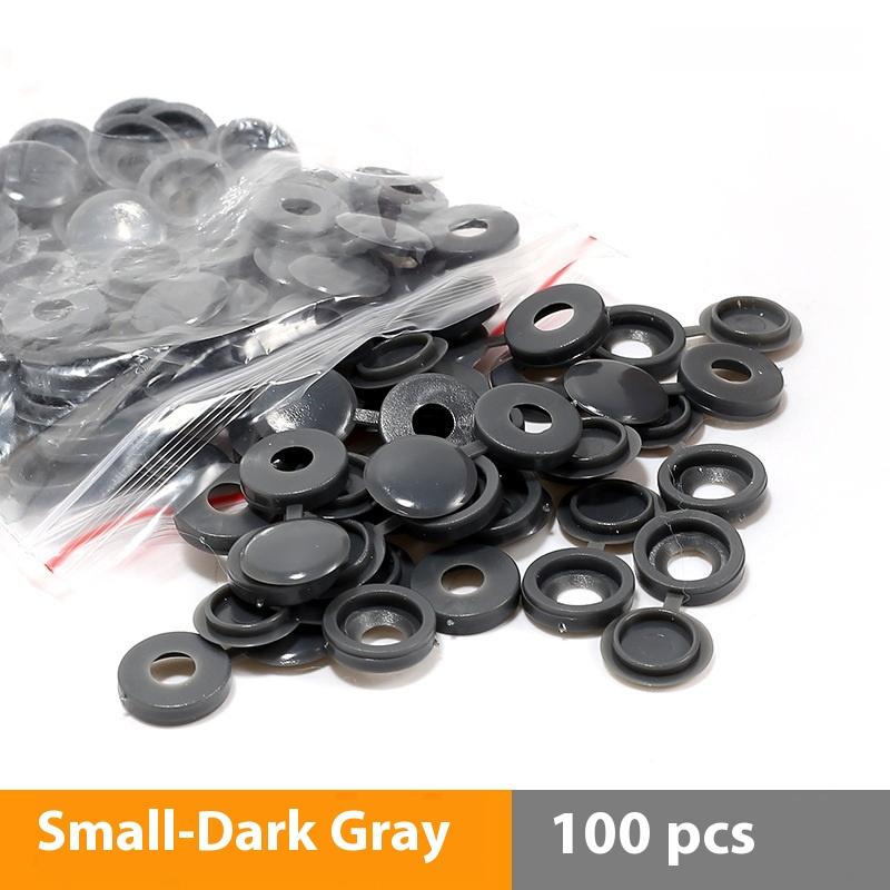 

100 шт. Крестовой винт, заглушка для гвоздя, декоративная крышка, складная пряжка для автомобиля, мебели, декоративная крышка для гаек, болтов, фурнитура