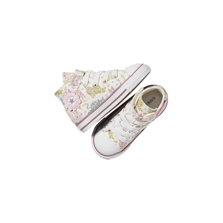 Converse All Star 1V Lightweight And Breathable High top Toddler Shoes White Infant And Toddler A05235C
