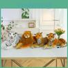 Plush Tiger Stuffed Animal Realistic Soft Toy Pp Cotton Filling Hug Pillow