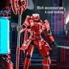 13-Joint Articulated Mecha Figure: 3D Toy Armor for Kids' Creative Assembly