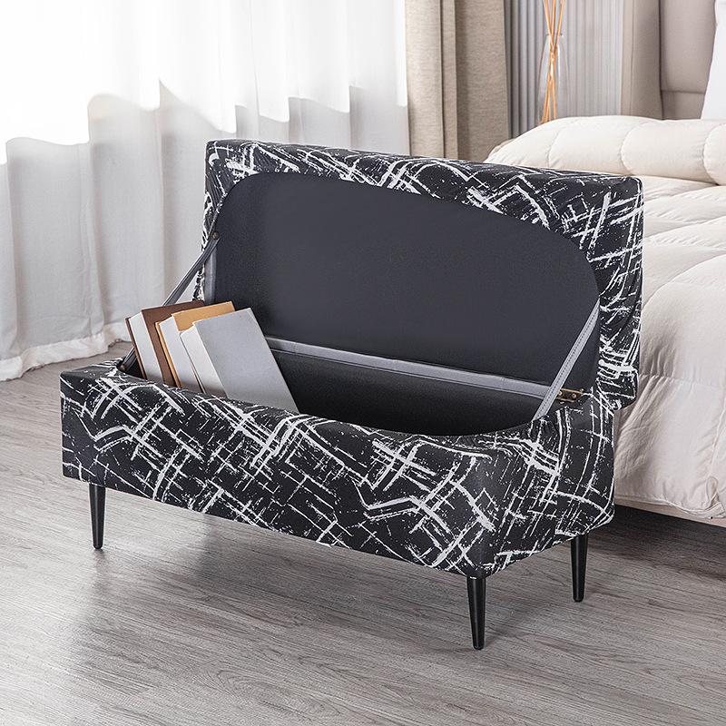 Чехол для пуфа для хранения прямоугольный чехол для пуфа складной чехол для пуфа для хранения чехол для скамьи чехол для подставки для ног S 45--75cm 4216₽