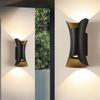 Wall Mounted Light Outdoor Waterproof Modern Minimalist Wall Sconce Light for Living Room Bedroom 85 to 265V 6W