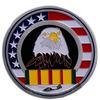 Commemorative Medal, Retired Medal, Eagle Head, American Challenge Coin, Brotherhood Medal, Souvenir, Honor, Badge