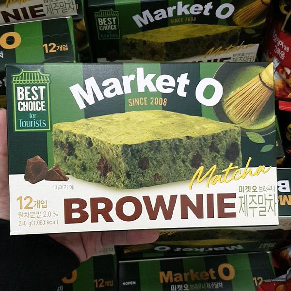 Orion Market O Brownie Matcha 20g x 12ea